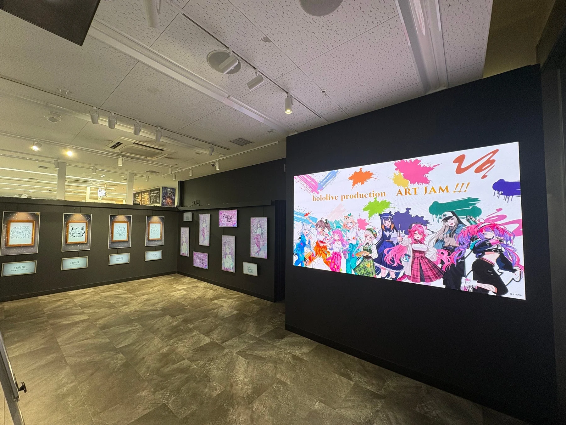 ホロライブアート展自画像
