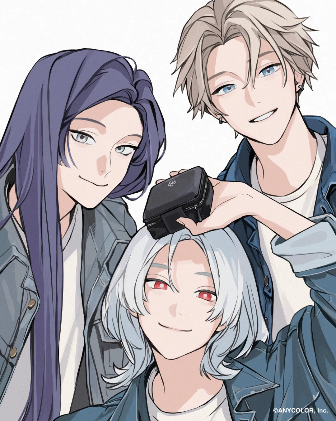 3人のキャラクターイラスト