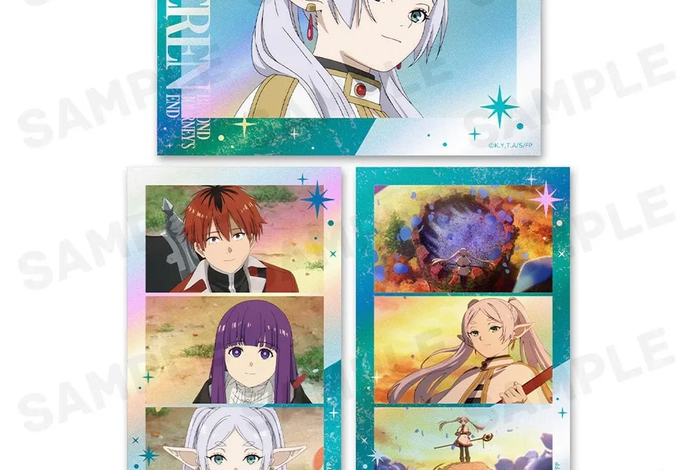 TVアニメ『葬送のフリーレン』サムネイルキラステッカーセットが登場！「きゃらON！」で受注開始