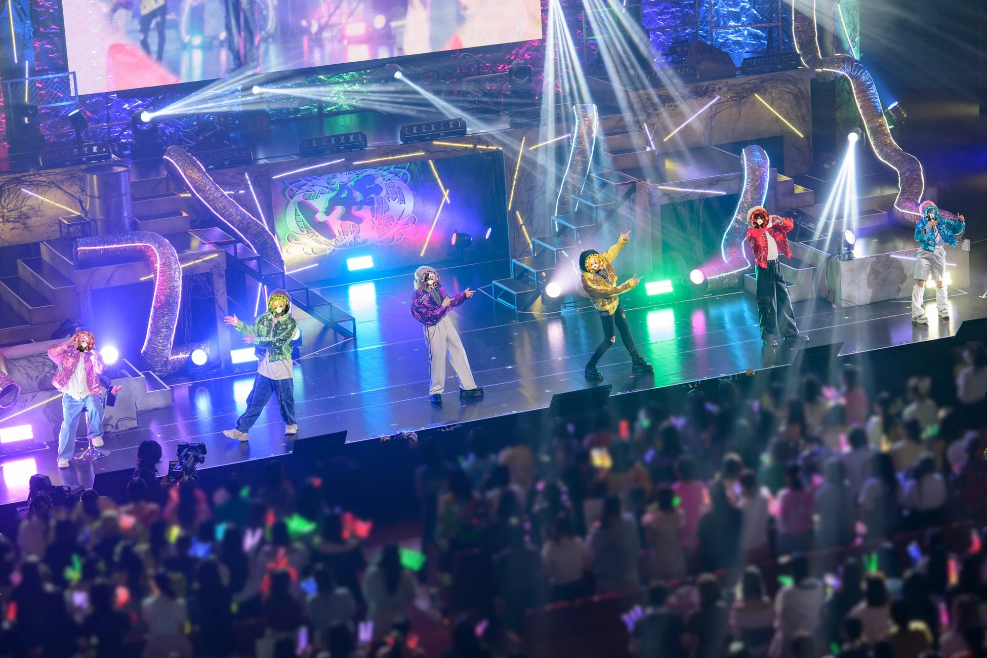 ライブパフォーマンスの様子
