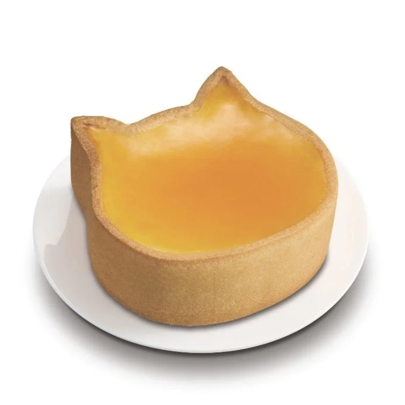 にゃんともおいしいベイクドチーズタルト