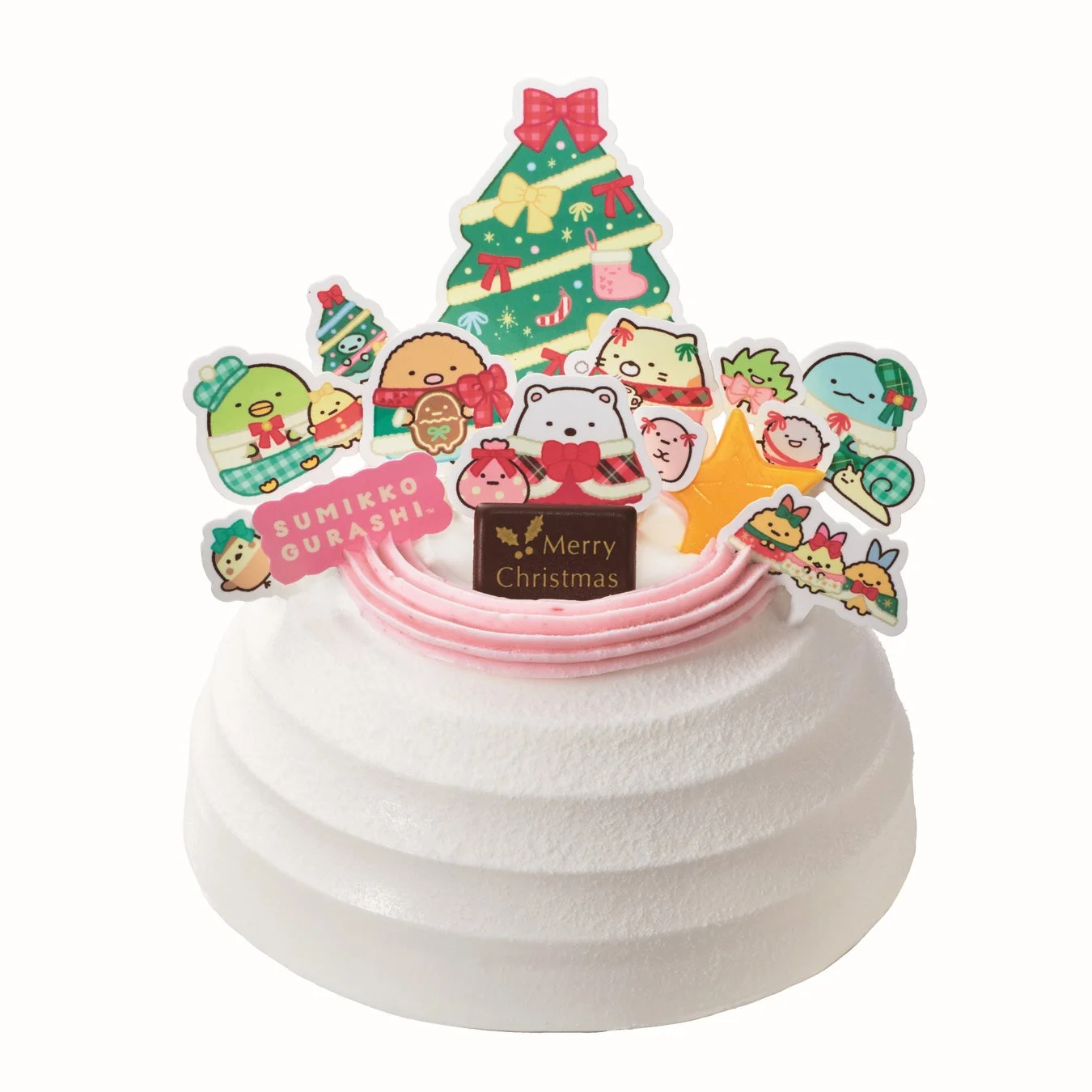 すみっコぐらし かざって楽しいクリスマスケーキ