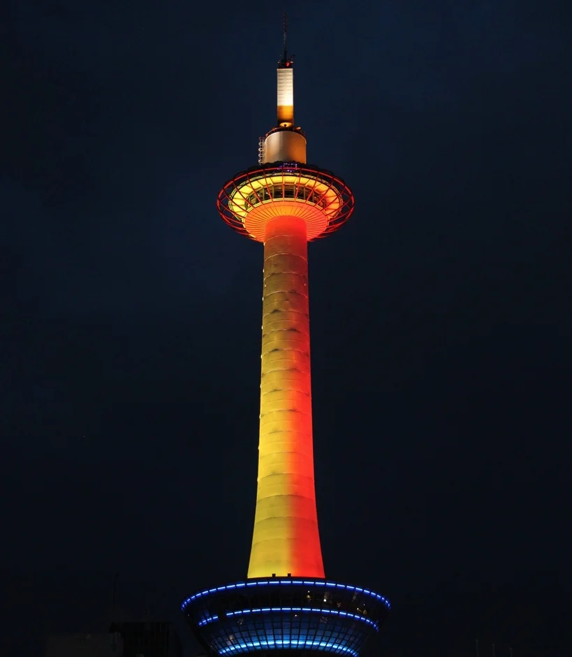 京都タワー夜景
