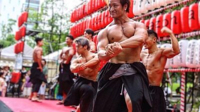 【マッチョ×日本の銘酒】有楽町・東京交通会館「有楽祭2026」に筋肉紳士集団ALLOUTが出演！筋肉盆踊りやエクササイズショーで盛り上げます