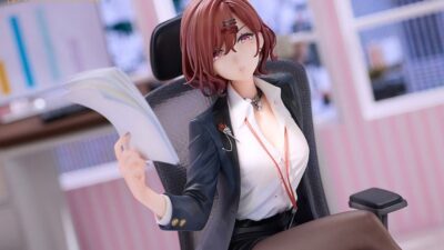 『アイドルマスター シャイニーカラーズ』×『雀魂』のコラボより、「樋口円香」が「おしごとエフォートレス」の衣装でフィギュア化。あみあみにて予約受付中。
