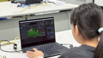 「ゲームや映画の3DCG、どうやって作っているの？」楽しそう！を入り口に、福島の子どもたちが3DCGの仕事を体験国際アート＆デザイン大学校が地域の子どもたちに専門技術を伝える