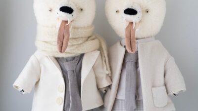 アーティスト・黒田有里氏が手掛ける”オオカミちゃん”がバーニーズ ニューヨークに初登場。36体が集うポップアップイベントを開催！