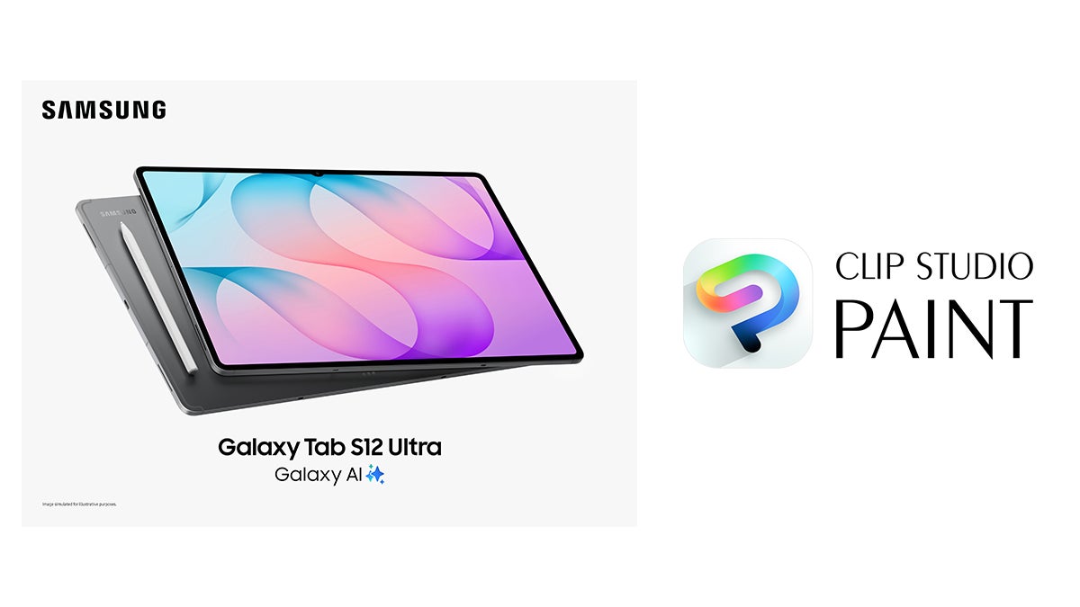 CLIP STUDIO PAINTがSamsungの最新タブレット「Samsung Galaxy Tab S12 Ultra」と「Samsung Galaxy Tab S12+」にグローバルでプリイン