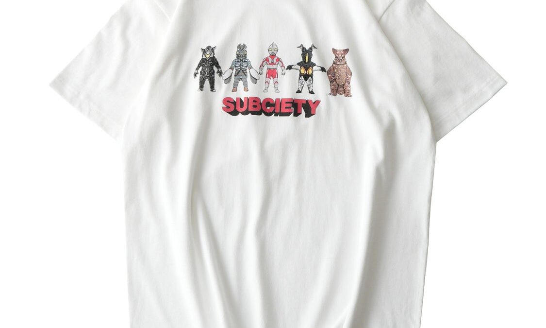 Subciety(サブサエティ)からウルトラマンシリーズ60周年を記念したコラボアイテムが登場