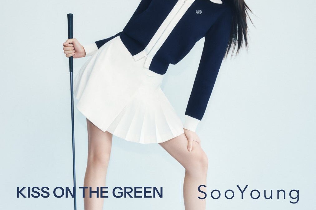【KISS ON THE GREEN】スヨンとの新作コラボゴルフウェア第2弾を、10/21より販売開始
